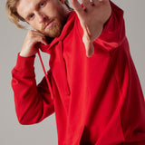 Red Fleece Hoodie