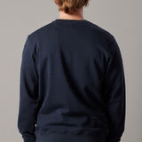 Fleece Crewneck Sweatshirt Blue