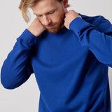 Royal Blue Crewneck Sweatshirt + Joggers Set