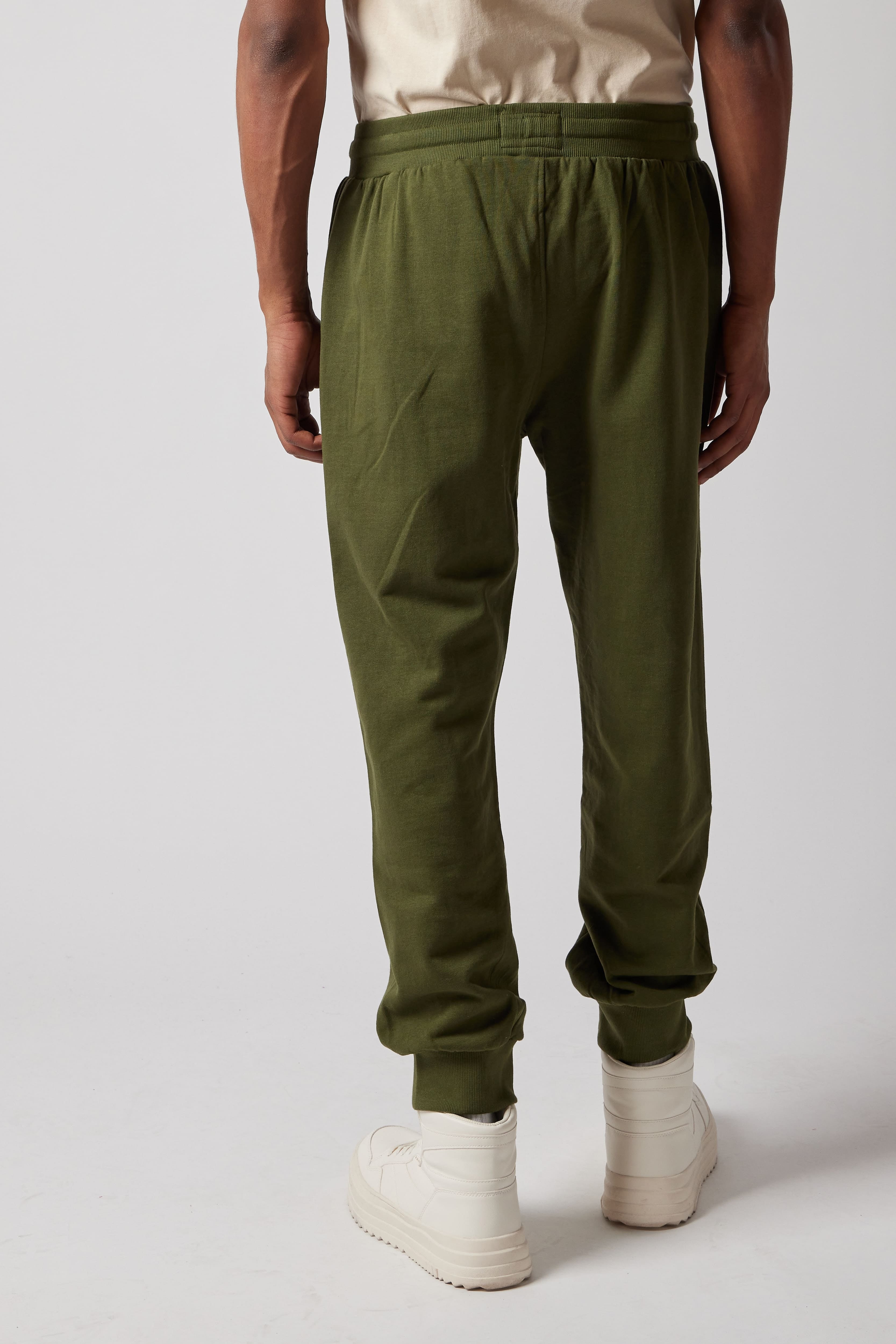Joggers Felpati Verde Militare