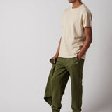 Khaki Fleece Joggers