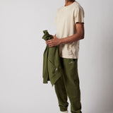 Khaki Fleece Joggers