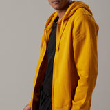 Brushed Hoodie with Zip