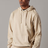 Ecru Hooded Sweatshirt