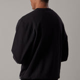 Fleece Sweatshirt Crewneck Black