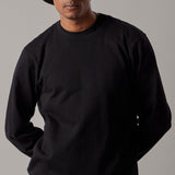 Fleece Sweatshirt Crewneck Black