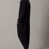 Fleece Sweatshirt Crewneck Black