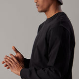 Fleece Sweatshirt Crewneck Black