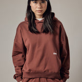 Set Felpa con Cappuccio + Joggers Loose Fit – Dusty Burnt