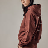Felpa con Cappuccio Loose Fit