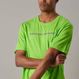 Apple Green Crew Neck T-Shirt with Quote