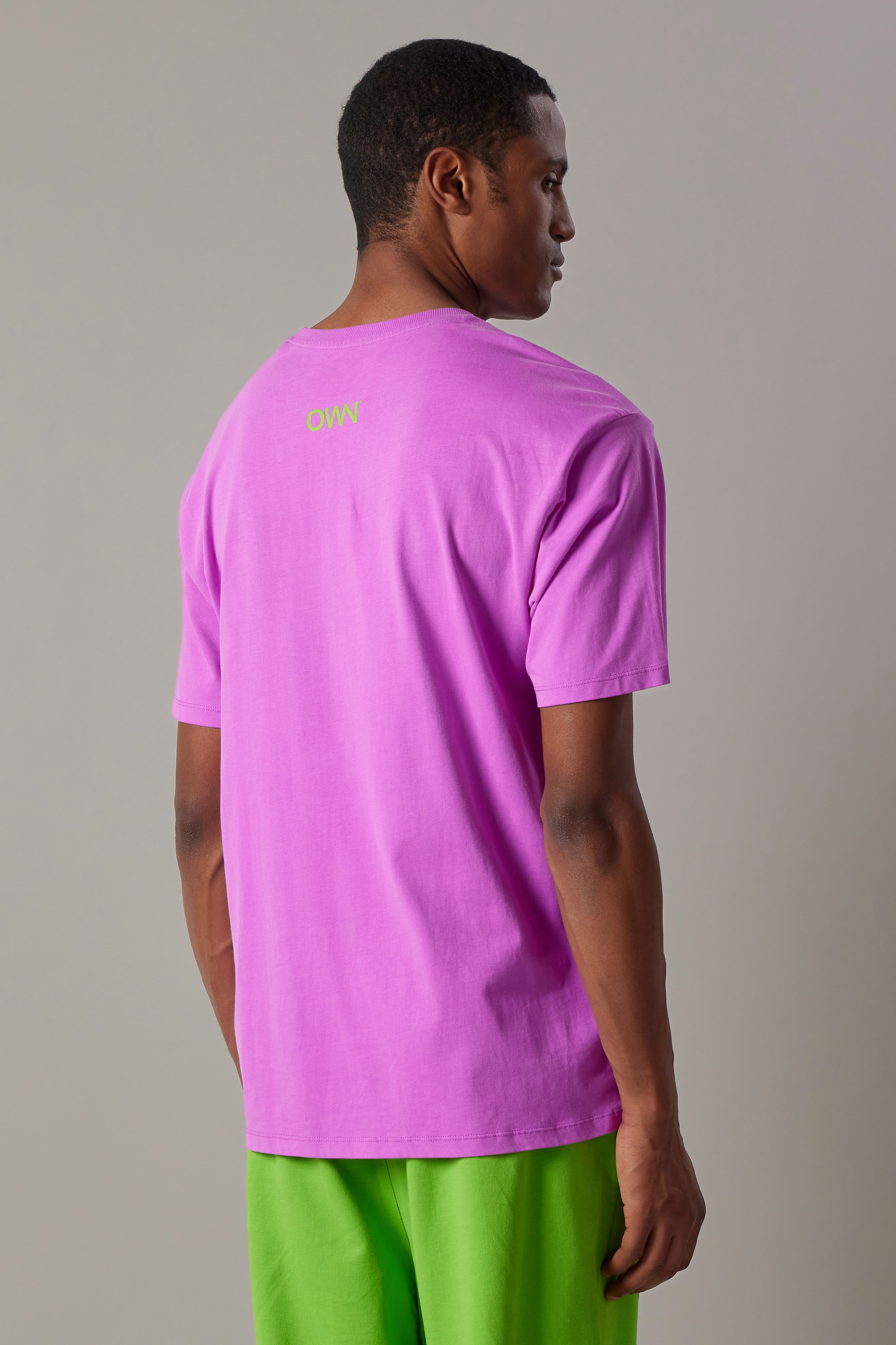 T-Shirt Girocollo Frase Anemone