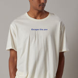 Butter Crewneck T-Shirt with Phrase