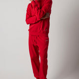 Crewneck Sweatshirt + Joggers Set Red
