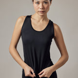 Black Sports Tank Top