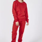 Set Felpa Felpata Girocollo + Joggers Felpati