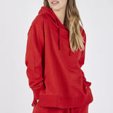 Hooded Sweatshirt with Side Slits + Fleece Joggers Set