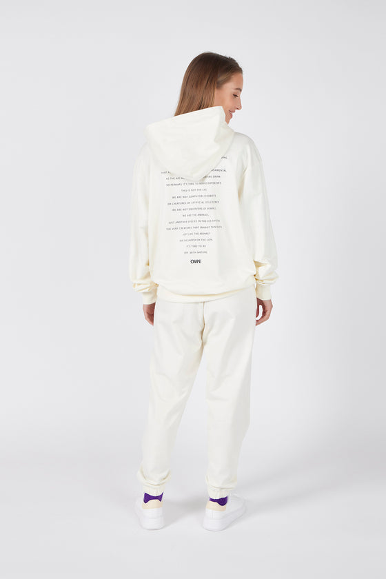Felpa con cappuccio unisex oversize