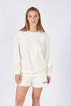 Felpa Girocollo unisex oversize