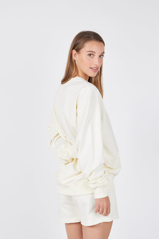 Felpa Girocollo unisex oversize
