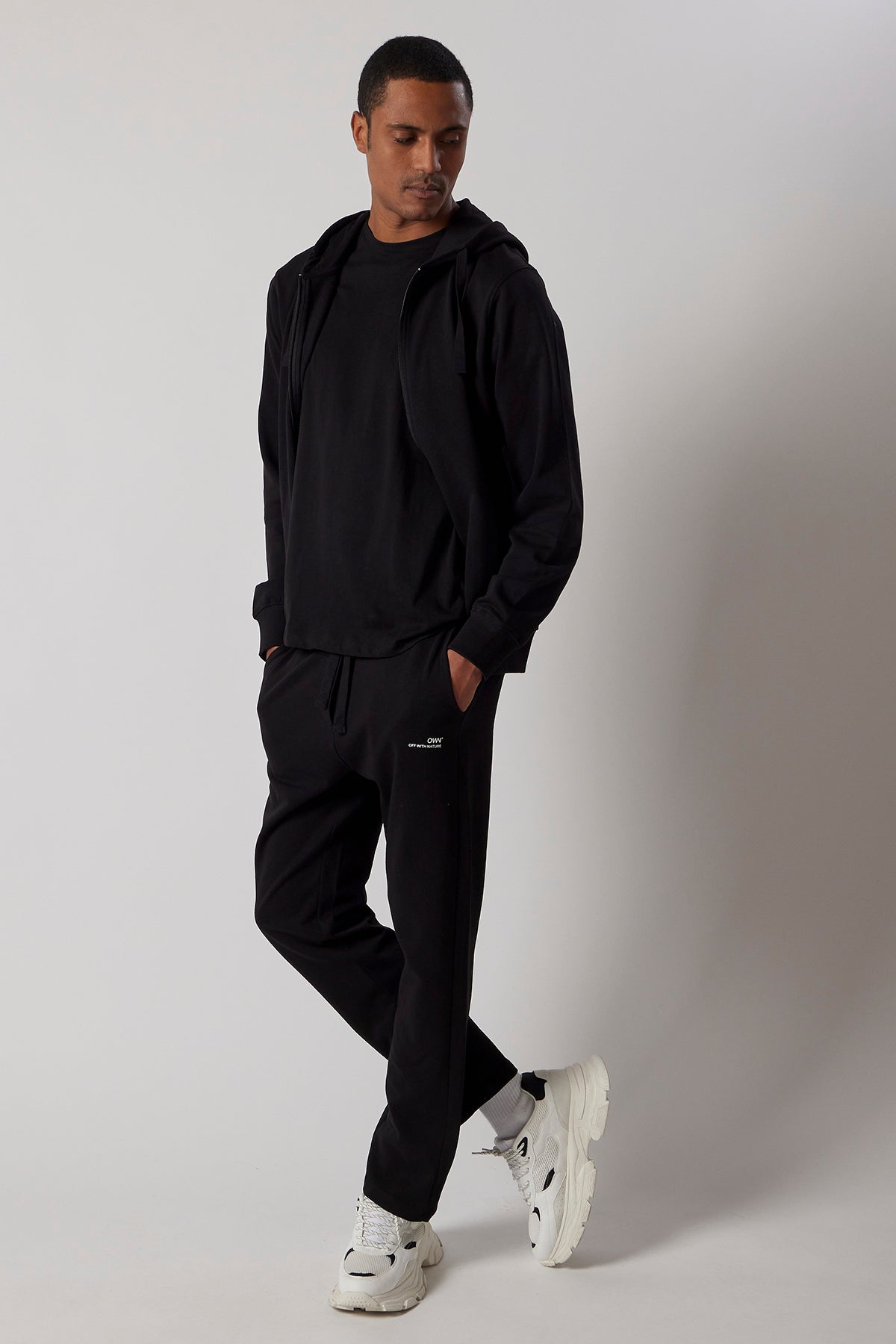 Zip-up hoodie and joggers set