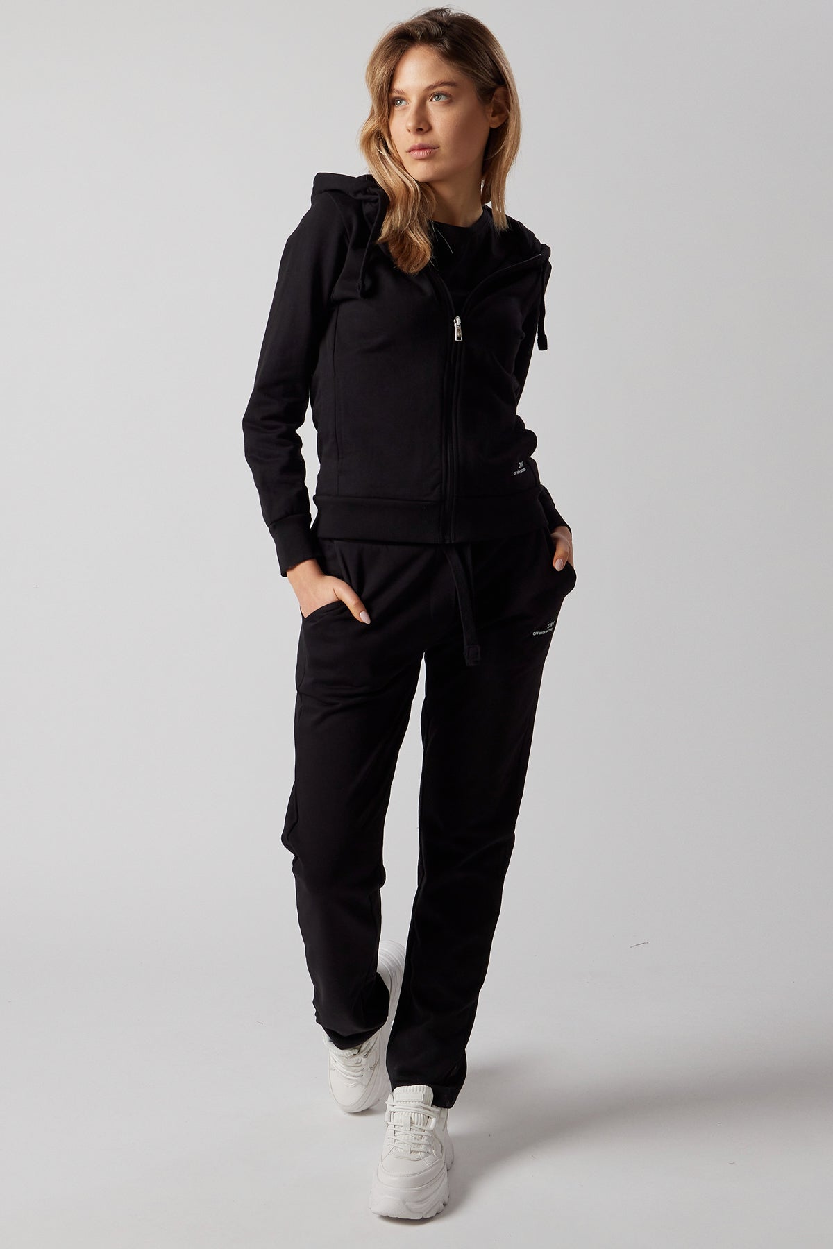 Zip-up hoodie and joggers set